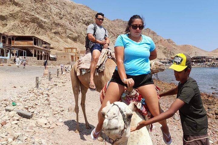 Bazar privado de Dahab de día completo, paseo en camello con esnórquel desde Sharm El Sheikh