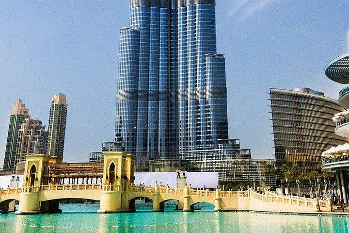 Burj Khalifa con entrada al piso 124 y cena