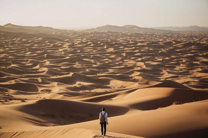 Viaje de 4 días al desierto del Sahara desde Marrakech finaliza en Marrakech