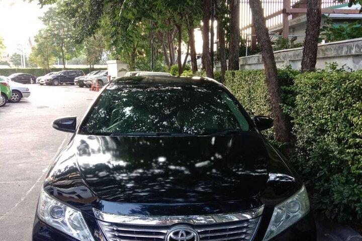 Privétransfer van vertrek: van het hotel naar de luchthaven Koh Samui met de auto