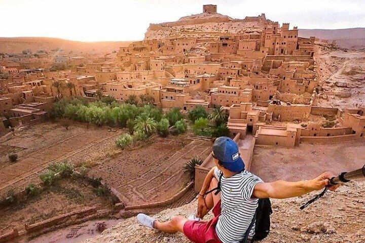 Tour di 4 giorni da Marrakech a Fez attraverso il deserto Ait Ben Haddou