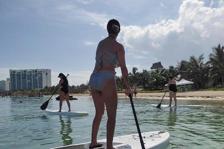 Stand Up Paddle Yoga Experience in Cancun