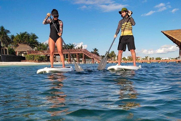 Stand Up Paddle Yoga Experience in Cancun