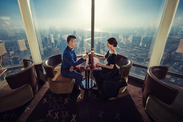 Disfrute del Burj Khalifa con entrada al piso 124 y cena