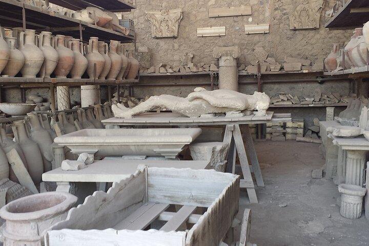 Pompéi d'une journée et côte amalfitaine de Rome