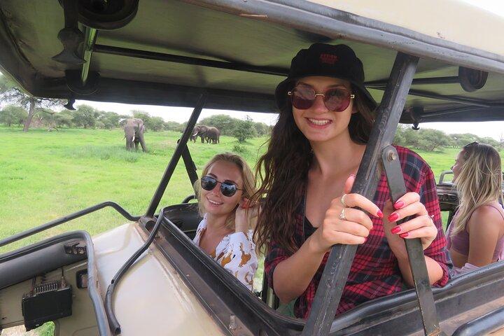 3 Days Tanzania-gruppen går med i safari - Serengeti & Ngorongoro-kratern
