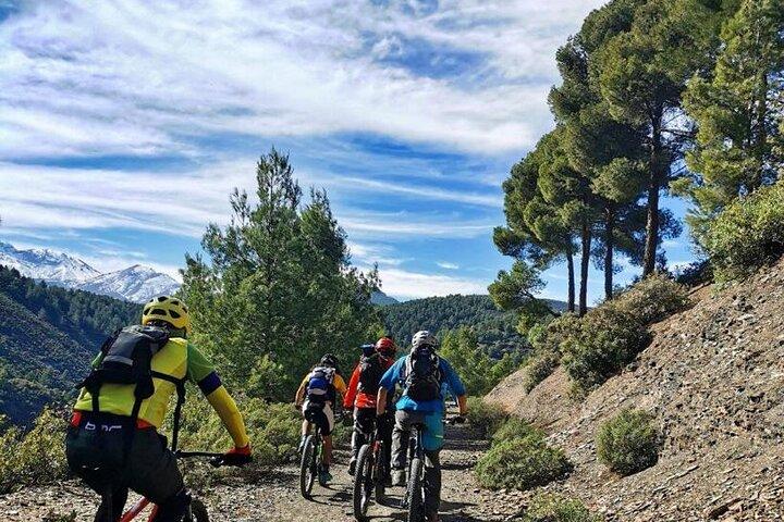 マラケシュからアトラス山とベルベル村への自転車ツアー