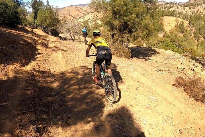 マラケシュからアトラス山とベルベル村への自転車ツアー