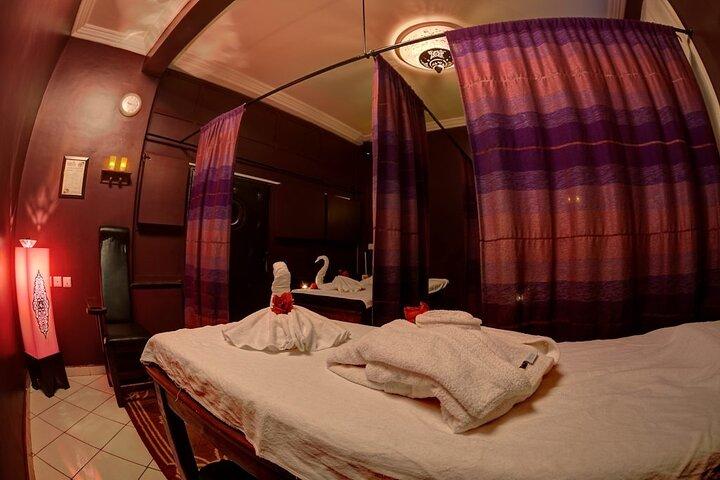 Massaggio di lusso e Hammam per 2 ore incluso il trasporto