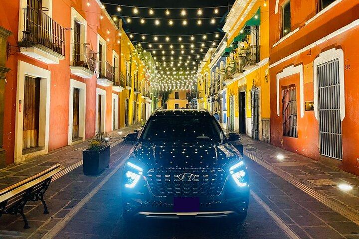 Transfer vom Flughafen Huejotsingo zu den Hotels in Puebla