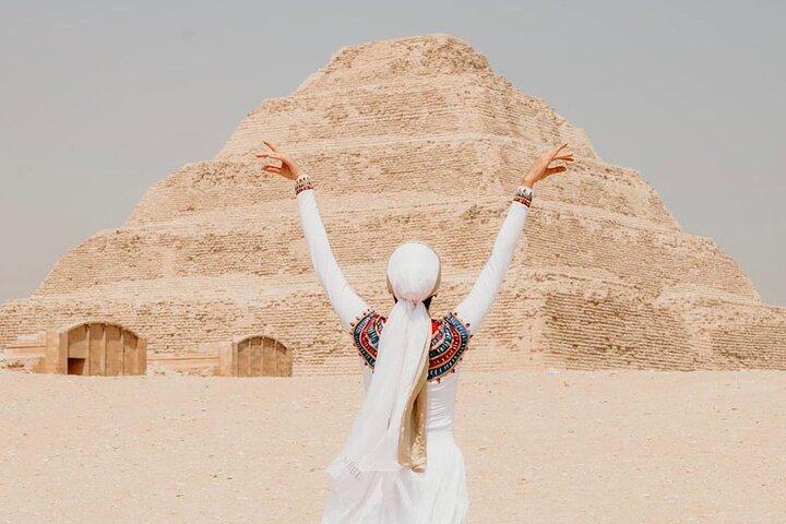 Giza-pyramiderne, Memphis, Sakkara-tur
