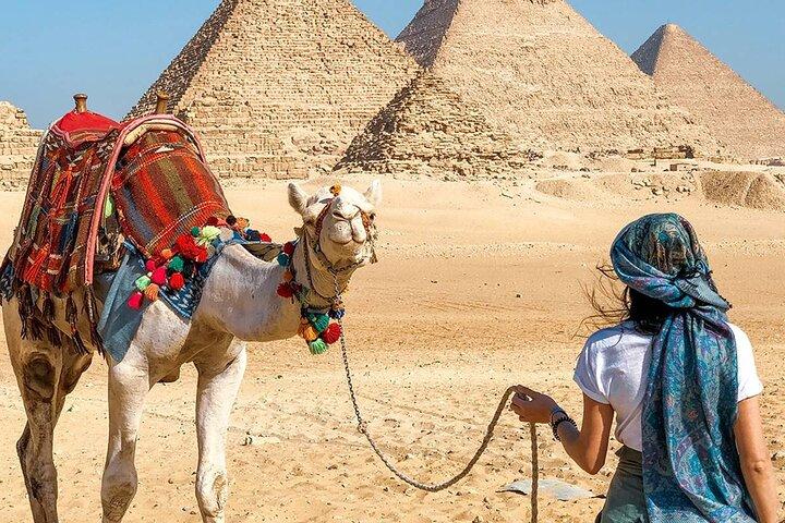 Privat heldags Giza-pyramiderne, Sphinx, Memphis og Saqqara