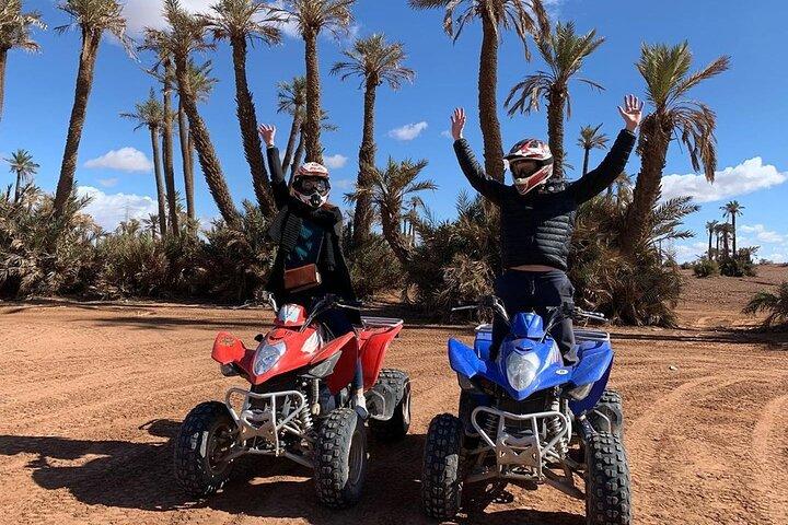 1 Day Quad Marrakech Palmeraie Desert Jbilet