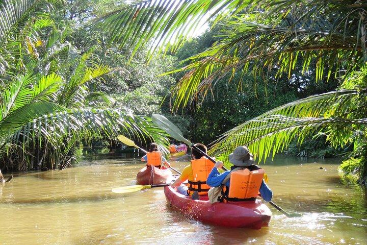 Aventura na área verde de Bangkok