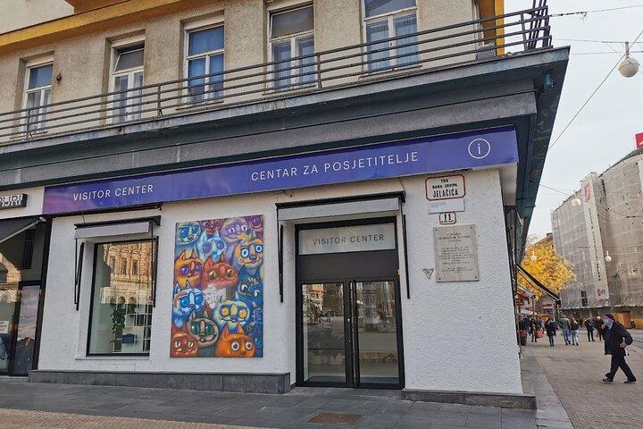 Excursão a pé privada de arte de rua de Zagreb com um artista local