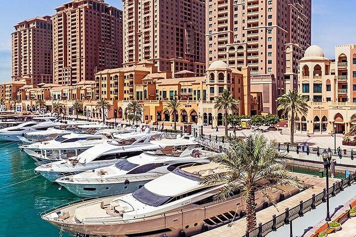 Privé Doha-stadstour met woestijnsafari (combo)
