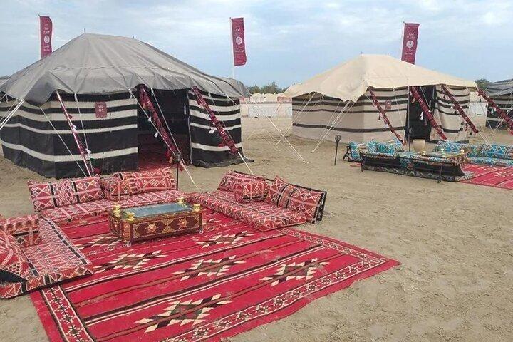 Privé Doha-stadstour met woestijnsafari (combo)