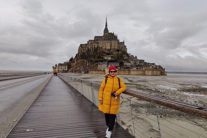 Visite privée VIP du Mont Saint Michel avec champagne au départ de Paris