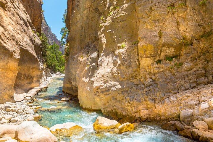 Heldags Samaria Gorge Vandretur fra Chania
