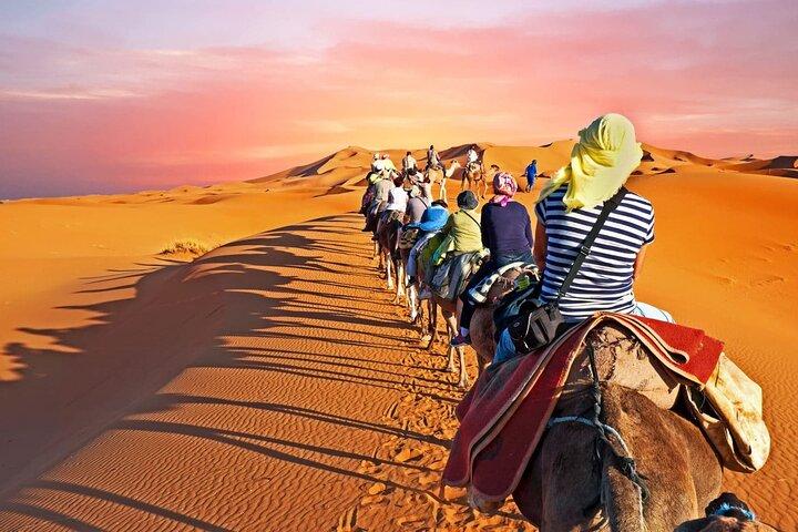 Grupo compartilhado Fez a Fez Sahara tour 2Dias/1 Noite