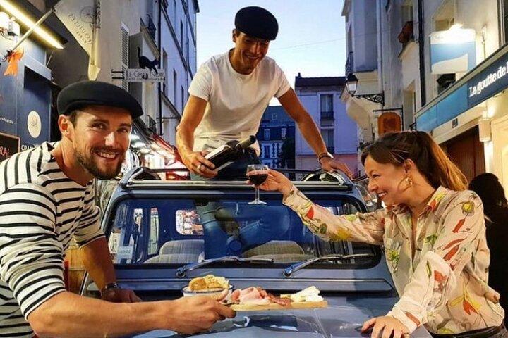 Montmartre La Bohème : 2CV, Marche & Dégustation - 2h30