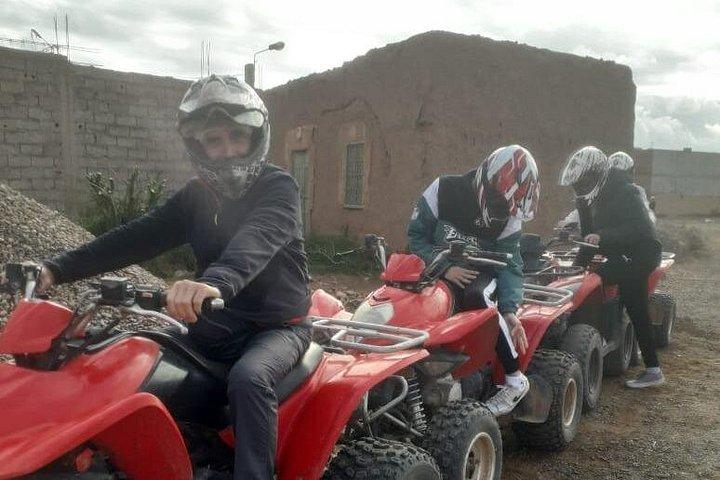 Ørkeneventyr på quad-bike fra Marrakech Palmerai