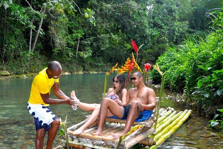 Bamboo Rafting With Foot Massage