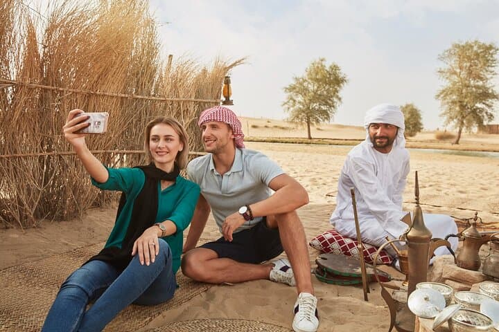 Dubai: Camel Caravan, Bedouin Breakfast with Al Marmoom Oasis