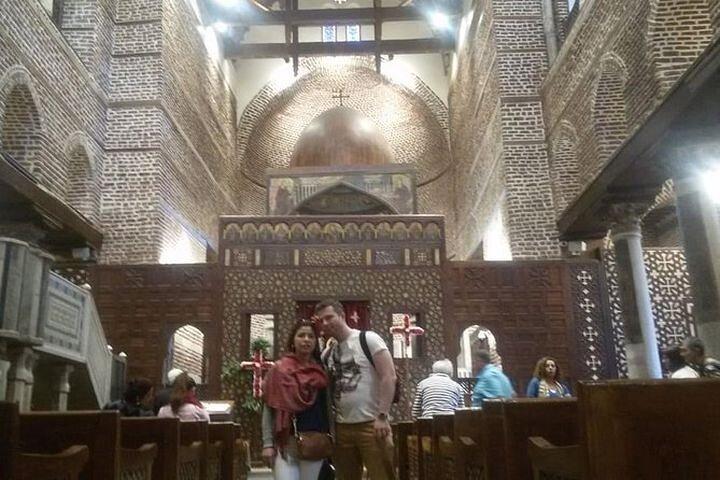 privat tur til islamisk moské og koptisk Cairo