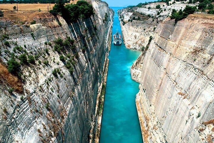 Ancient Corinth - Acrocorinth & Corinth Canal Private Half-Day Trip from Athens
