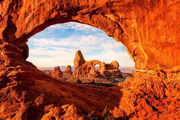 Excursão de áudio autoguiada no Arches National Park