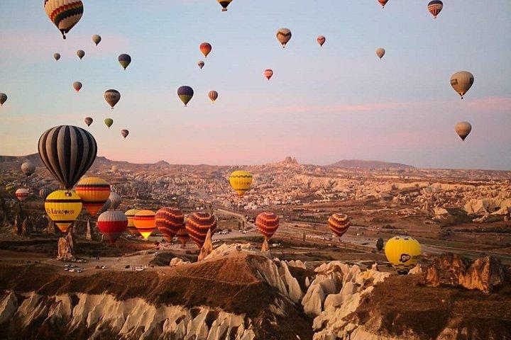 Ballontur i Cappadocia i Goreme