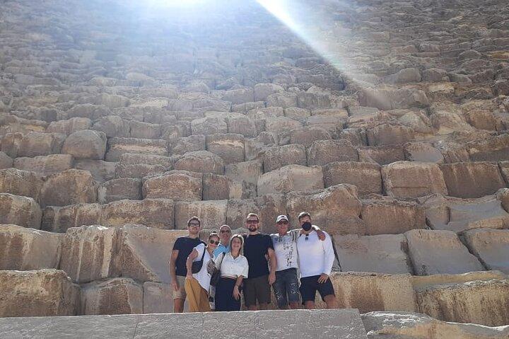 Tour privato di un giorno alle piramidi di Giza, a Memphis, a Saqqara e a Dahshur