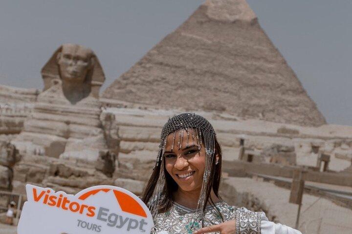 Tour privato di un giorno alle piramidi di Giza, a Memphis, a Saqqara e a Dahshur