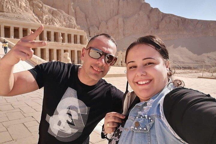 Privat Luxor Day Tour med rundflyvning fra Cairo / Giza hotel