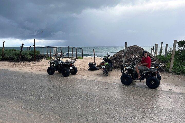 トゥルム リーフ シュノーケル、ATV/スクーター/電動自転車、セノーテ スイム/シュノーケル/パドル ボード + ランチ