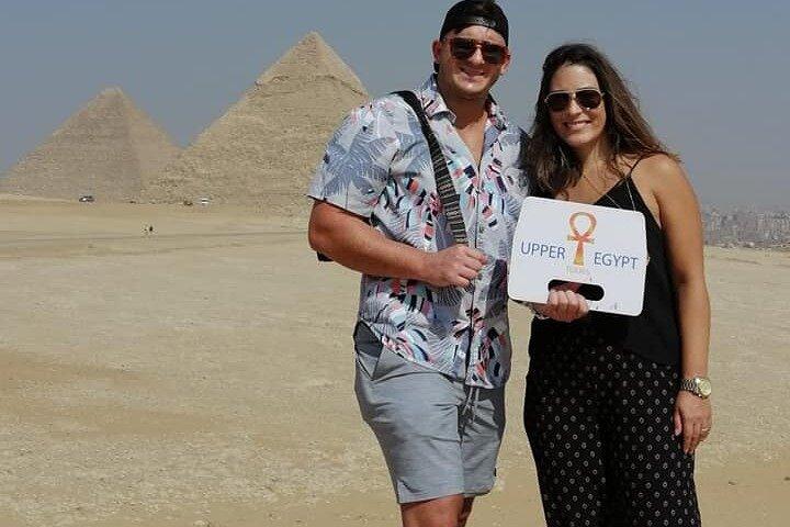 La mejor excursión de un día Giza Pyramids Sphinx Memphis & Saqqara & Camel