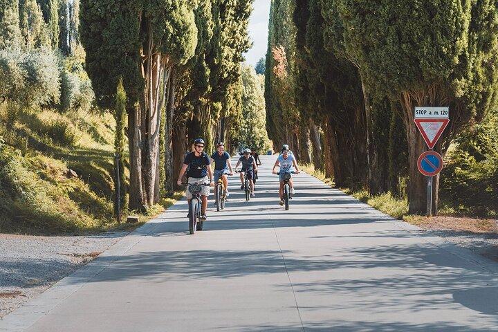 トスカーナでの3時間の自転車とワインツアー：貴族の道