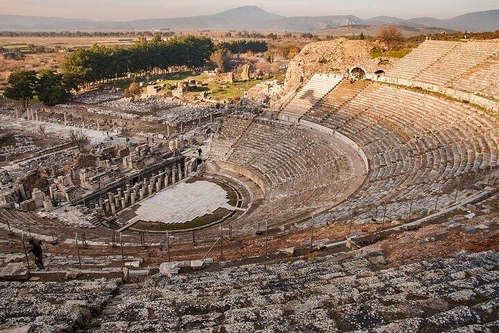 Ephesus & Terrace Houses Tour Privado do Porto de Kusadasi