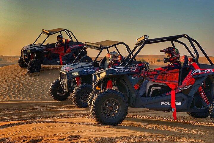 Excursion privée en buggy 1000cc sur le désert d'Al Lahbab au départ de Dubaï