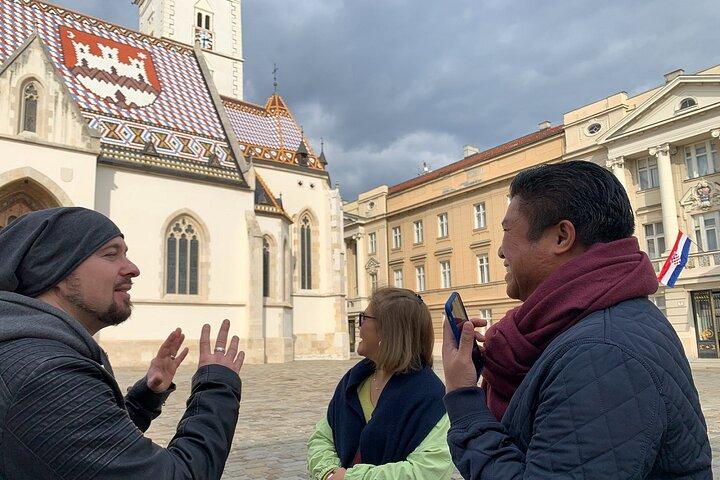 Tour privado ecléctico a pie en Zagreb