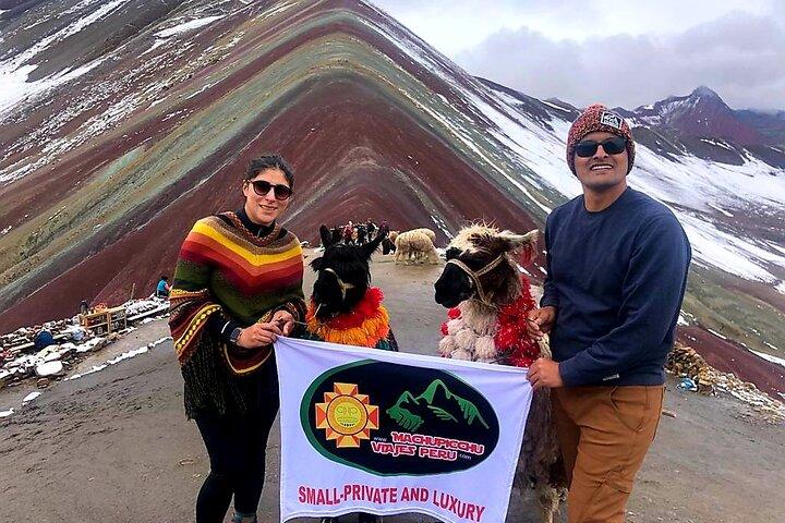Heldags regnbuebjergtur fra Cusco