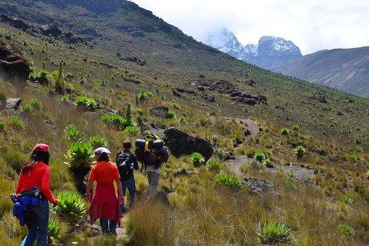 Escursione di 5 giorni sul Monte Kenya