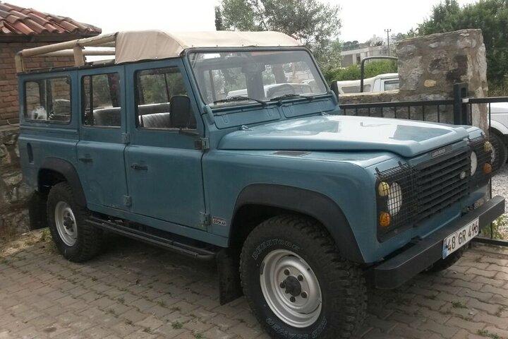 Excursion privée d'une journée en jeep à Bodrum avec déjeuner