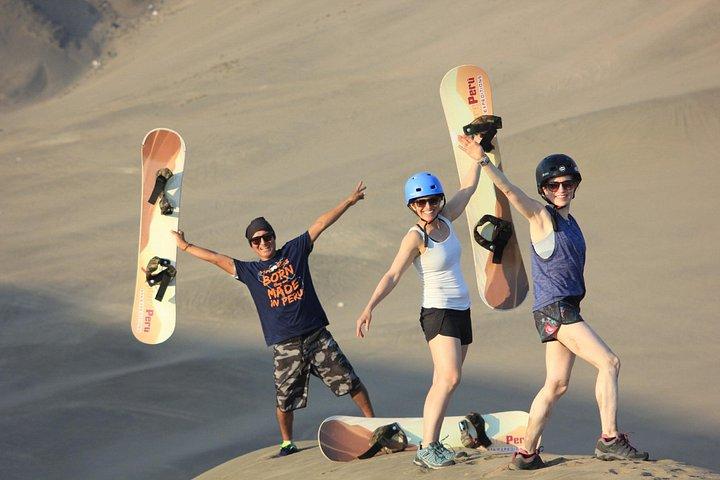 Lima Experience, Sandboarding + off road4WD Half day tour