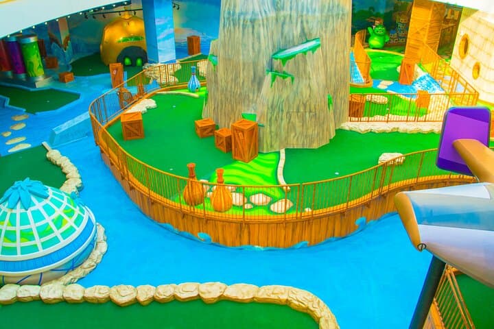 American Dream Angry Birds Indoor Mini Golf Ticket