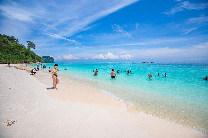 Circuit d'une journée aux îles Phi Phi en bateau rapide depuis Krabi