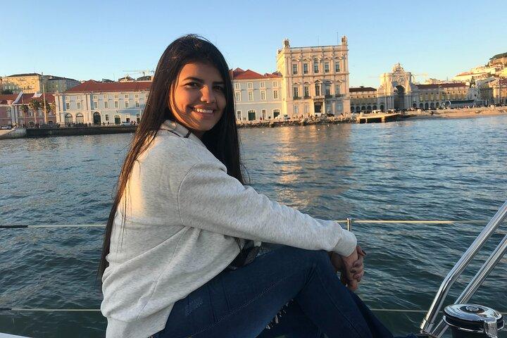 Privat solnedgangskrydstogt i Lisboa