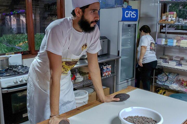 ウエスト エンドのロタン チョコレート ファクトリーでのチョコレート作り教室