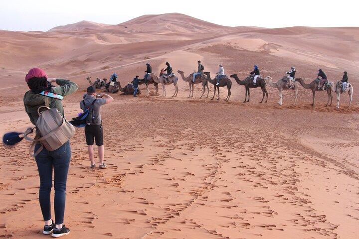 Excursão de 4 dias no deserto de Casablanca a Marrakech Via Fes e Saara